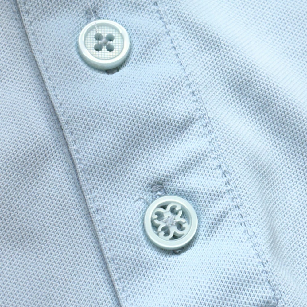 G/FORE Mens Performance Golf Polo Shirt Light Blue XL Short Sleeve Logo Preppy - Picture 7 of 10